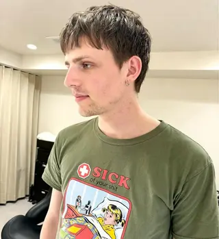 ショート メンズ icie所属・大阪ヴィーガンサロン KANAKOのヘアスタイル