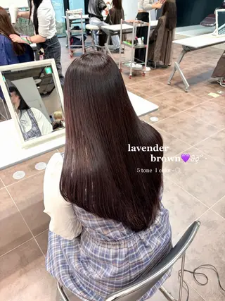 ロング カラー 𝐇𝐚𝐧𝐚 /モデル募集中🎀のヘアスタイル