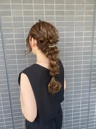 ヘアアレンジ 友利 翔太のヘアスタイル