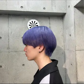 ショート カラー メンズ YUI 🤍💍𓈒𓏸のヘアスタイル