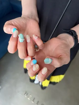 ネイル s/w ＿shokoのネイルデザイン