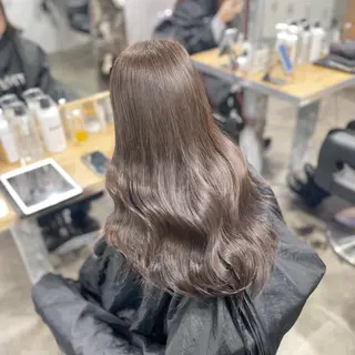 ロング カラー 艶髪/透明感🪽 DISCO🪽のヘアスタイル