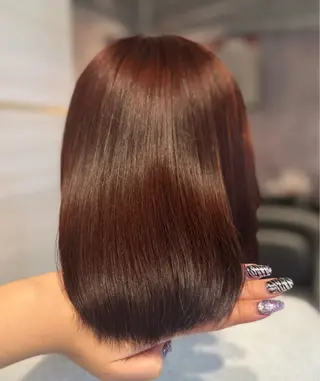 ミディアム カラー 🩶mana🩶艶髪 /カラーオンカラーのヘアスタイル