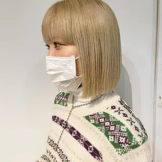 ミディアム 小玉 杏華のヘアスタイル