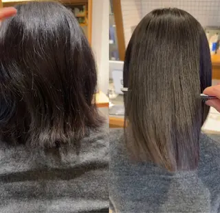 ミディアム 名駅/髪質改善 /ストレートEndoのヘアスタイル
