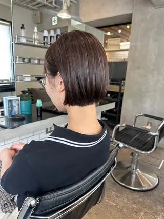 ショート カラー ヘアアレンジ stylist/蛯谷 珠里のヘアスタイル