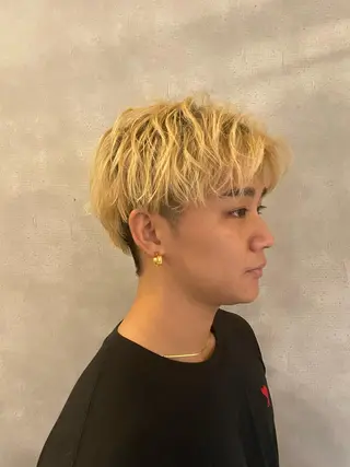 メンズ フリーランスシェアサロンルレイル所属・心斎橋/メンズ /ルレイル/地形真希のヘアスタイル