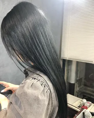 ロング カラー ヘアアレンジ ainico+所属・メンズ特化✂️栗原 侑也のヘアスタイル