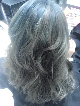 ショート ミディアム セミロング ロング カラー UNDER vr 【アンダーバー】のヘアスタイル