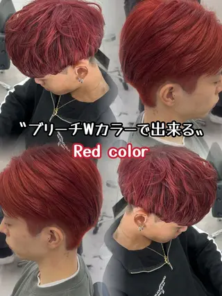 ショート メンズ 女性目線で作るメンズ パーマ/Renaのヘアスタイル