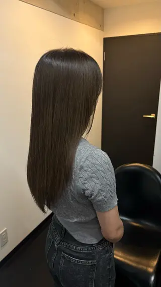 ロング 薬院/駅近/ カラーモデル/募集中のヘアスタイル