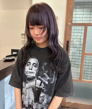 ロング salon village所属・ウルフカット🪽 レイヤー/髪質改善のヘアスタイル