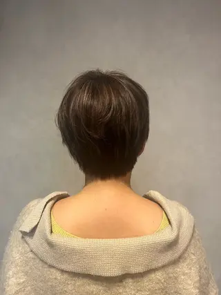 ショート tsuzuru hair所属・木村 朱里菜のヘアスタイル