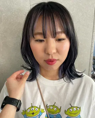 ミディアム qulim所属・qulim【クリム】 /ハイトーン/海音のヘアスタイル