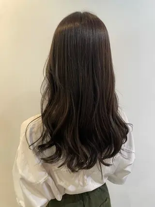 セミロング カラー 中目黒🌼 🌼ハナのヘアスタイル