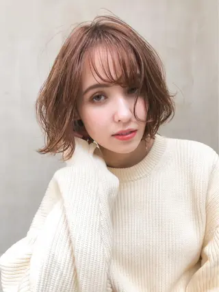 カラー MUSASHI ブリーチカラー◎のヘアスタイル