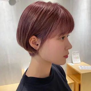 ショート カラー 近藤 千裕のヘアスタイル