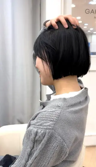 ショート カラー Gardenhair 小笠原篤矢ショートのヘアスタイル