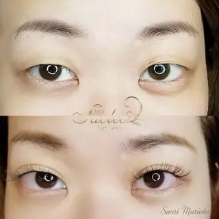 マツエク・マツパ M SAORIのマツエク・マツパデザイン