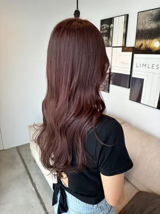 ロング カラー 柔らかベージュ🩰/ 新潟駅/くるみのヘアスタイル
