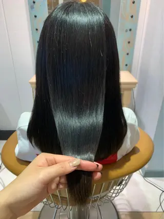 ロング 似合わせカラーの神 ダブルカラー/森栄範のヘアスタイル