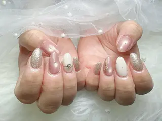 ネイル 【Eclat ｴｸﾗ】nail＆beauty所属・Eclat〔ｴｸﾗ〕 MOEKA𝜗𝜚*のネイルデザイン