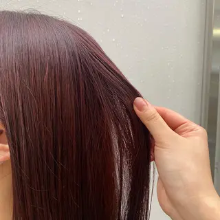 ミディアム カラー 🪭risa 暖色/レイヤー🪭のヘアスタイル