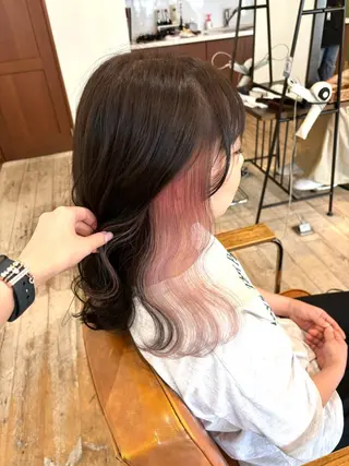セミロング set up / chinamiのヘアスタイル