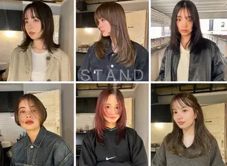 セミロング 遠藤 眞実のヘアスタイル