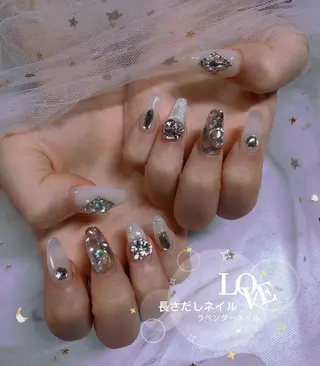 ネイル ラベンダー💖日暮里 ルル💖ネイルのネイルデザイン