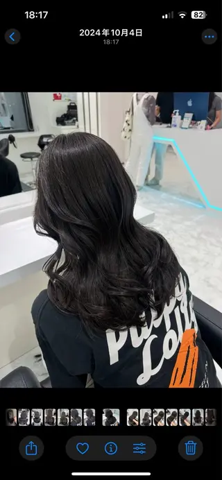 ロング カラー 赤み消し透明感🩶 銀座Ryota🩶のヘアスタイル