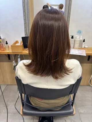 ミディアム さくら/表参道/渋谷 /ショート/レイヤーのヘアスタイル