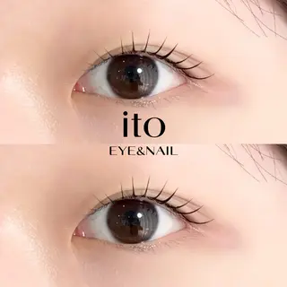 マツエク・マツパ ito  eye&nail所属・ito eye& nail藤崎店のマツエク・マツパデザイン