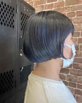 ミディアム カラー パーマ ヘアアレンジ メンズ キッズ ネイル マツエク・マツパ アイブロウ times salon名駅所属・久木原 ゆりのヘアスタイル