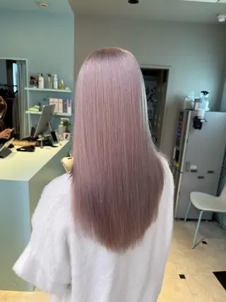 カラー 🎀透髪×モテ髪🎀 池袋Manaka🩶のヘアスタイル