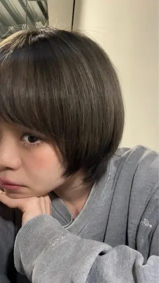 ショート ブリーチリタッチ モデル募集/愛紗のヘアスタイル