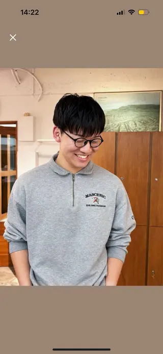 ショート ENIEN MAKE’S 立川所属・ミカ💫/パーマ/ ニュアンスパーマのヘアスタイル