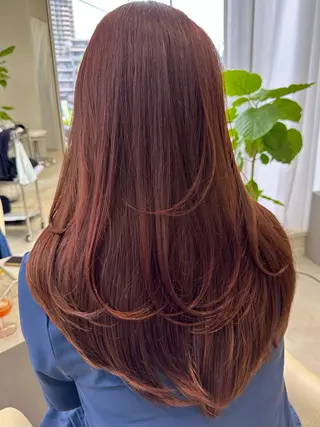 ロング Stylo所属・吉川 莉央のヘアスタイル