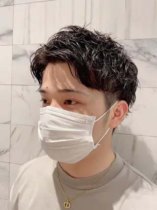 パーマ メンズ 🦖鶴岡香純🦖 育休中のヘアスタイル