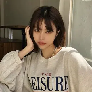 ショート カラー 莉乃/縮毛矯正/髪質 改善/艶カラーのヘアスタイル