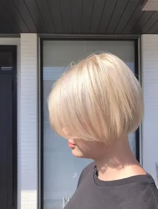 ショート uti所属・菊池 幹のヘアスタイル