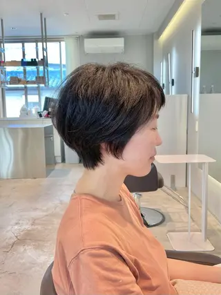 ショート カラー 中村 研介のヘアスタイル