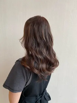 ロング 佐藤 森夏のヘアスタイル