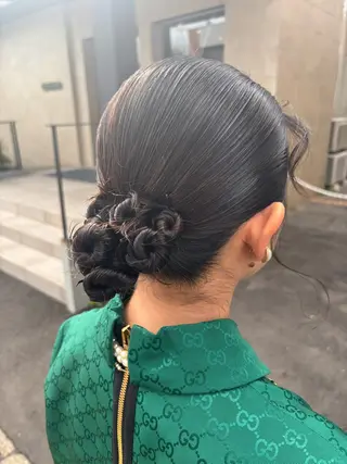 ヘアアレンジ 飯田 ほのかのヘアスタイル