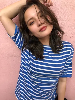 ミディアム また会いたくなる 美容師【KENTA】のヘアスタイル