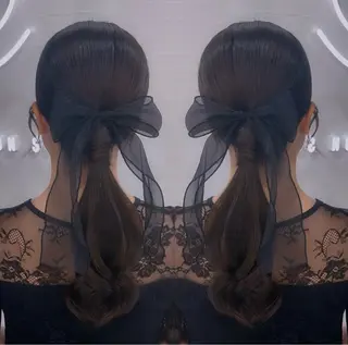 ヘアアレンジ 秋葉原コットン所属・ヘアセット 🤍AIRA🤍のヘアスタイル
