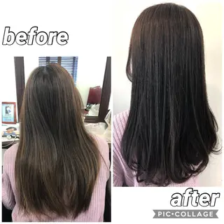 ロング カラー 🫧髪質改善×艶髪 🫧根本泰成🫧のヘアスタイル