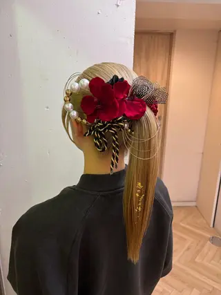 ヘアアレンジ 顔まわり‎🤍小顔 カット🤍みさきのヘアスタイル