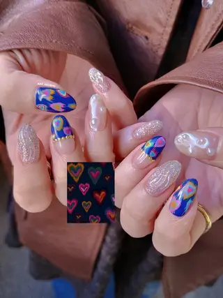 ネイル 3dパーツ/流行り 👧shushu❤️のネイルデザイン