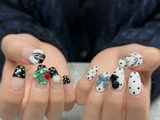 ネイル 【Zina京都駅前】 きぬがわ らむのネイルデザイン